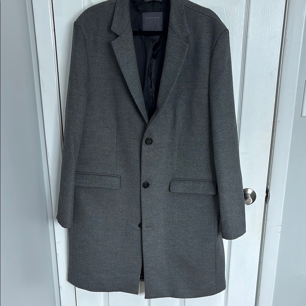 Sophisticated Charcoal Coat